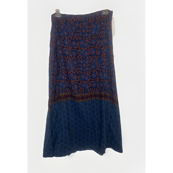 Natural Life Dresses & Skirts - Natural Life Women’s Colorful Floral Rayon Maxi Skirt Size L